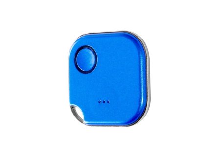 Shelly Blu Button 1 bateriove tlacitko Bluetooth modre 1