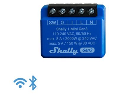 Shelly Gen3 1 Mini spinaci modul WiFi 1