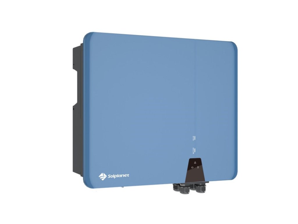 Solplanet hybrid inverter // ASW12kH-T3, 3-phase, 12kW, 3 MPPT, DC disconnector, WLAN/LAN and RS485 communication, cooperation with high-voltage LiFePO4 batteries / 10-year warranty