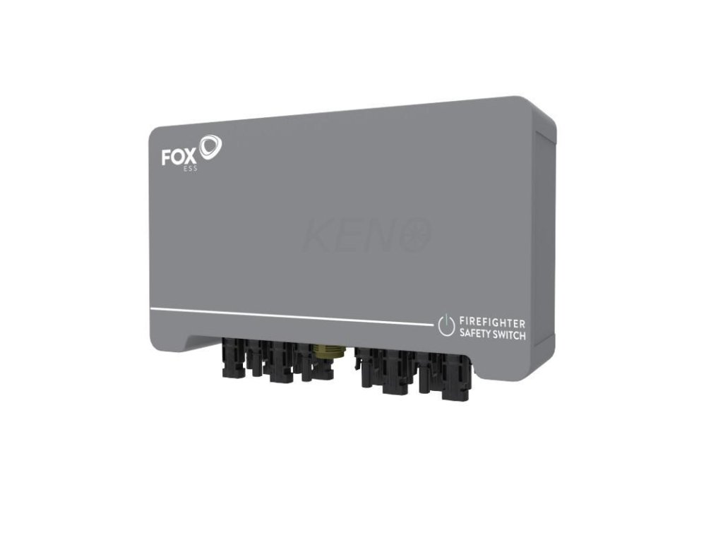 DC disconnector for photovoltaic systems for 4 MPPT / FoxESS / 1500DC / Box 4 MPPT / MC4 connectors / IP66 / Motor drive / Automatic shutdown at 70C