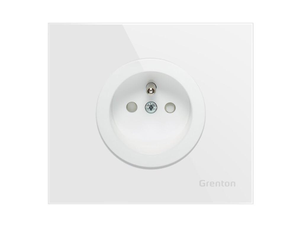 Socket type F SOCKET white Grenton