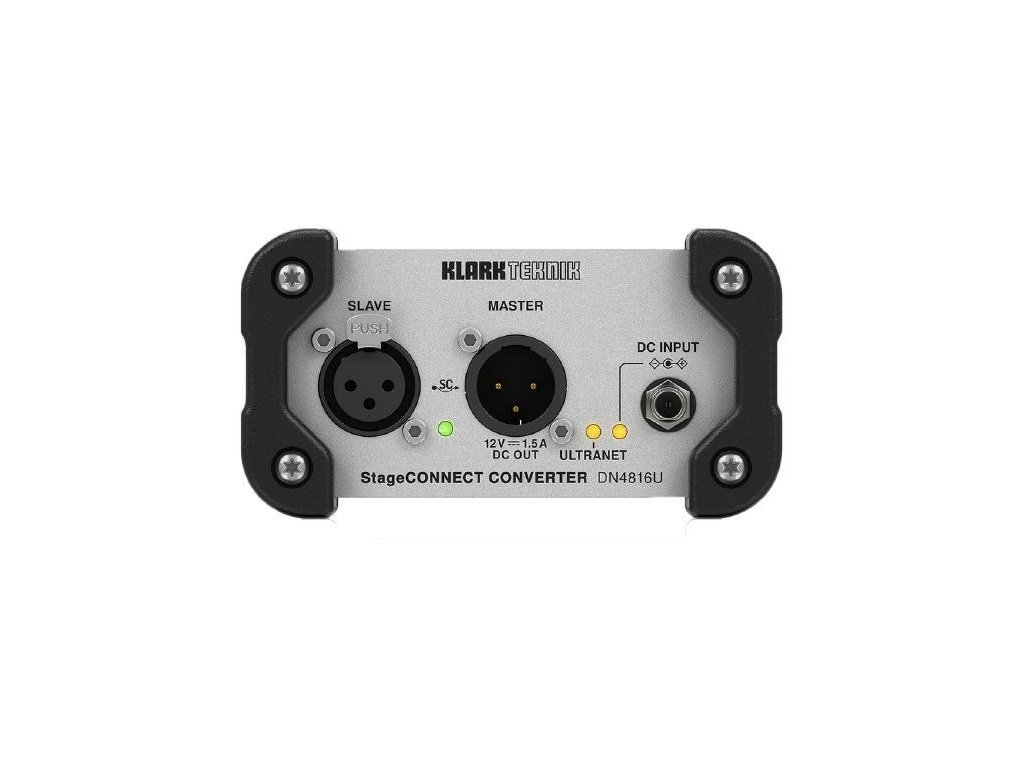 Klark Teknik DN4816U Interfejs StageConnect 16 kanałów Ultranet i USB I/O