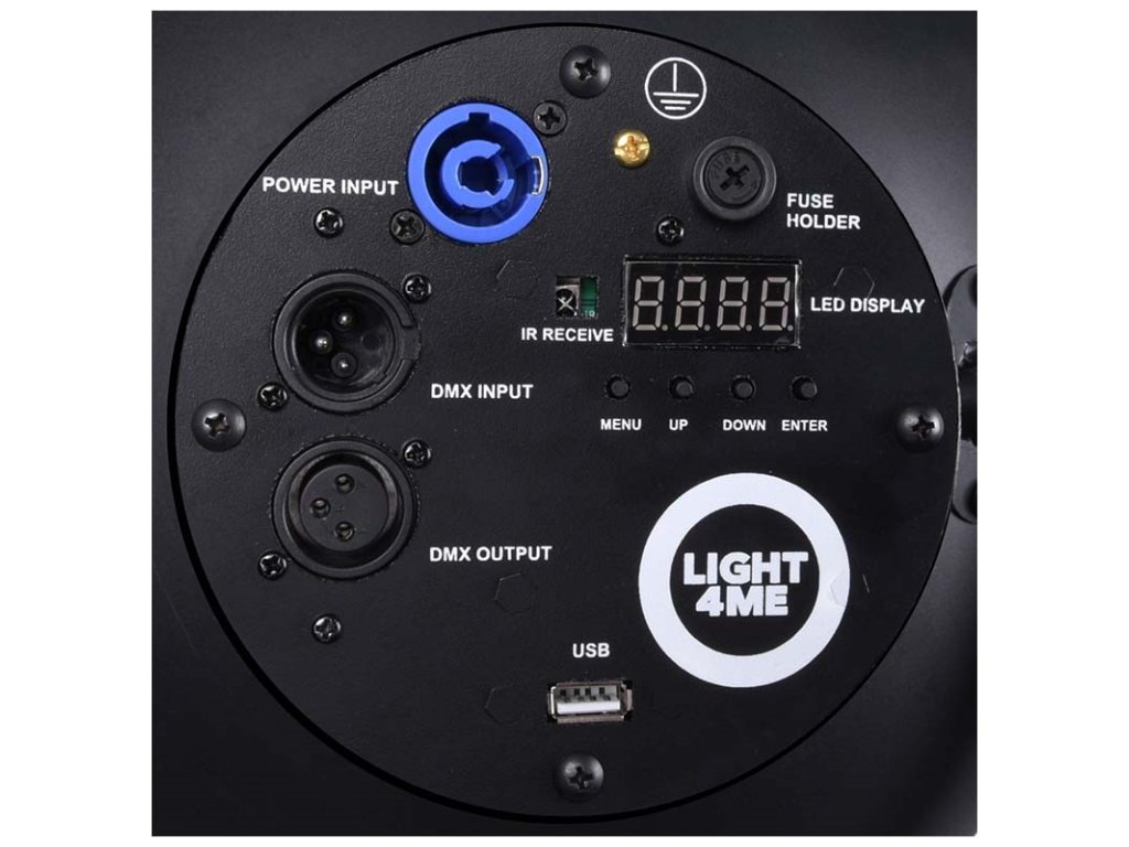 LIGHT4ME RETRO 500 RGBA stage spotlight dekora