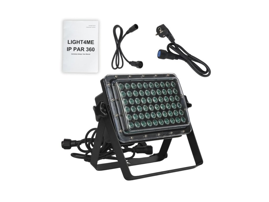 LIGHT4ME IP PAR 360 stage spotlight fresh effect