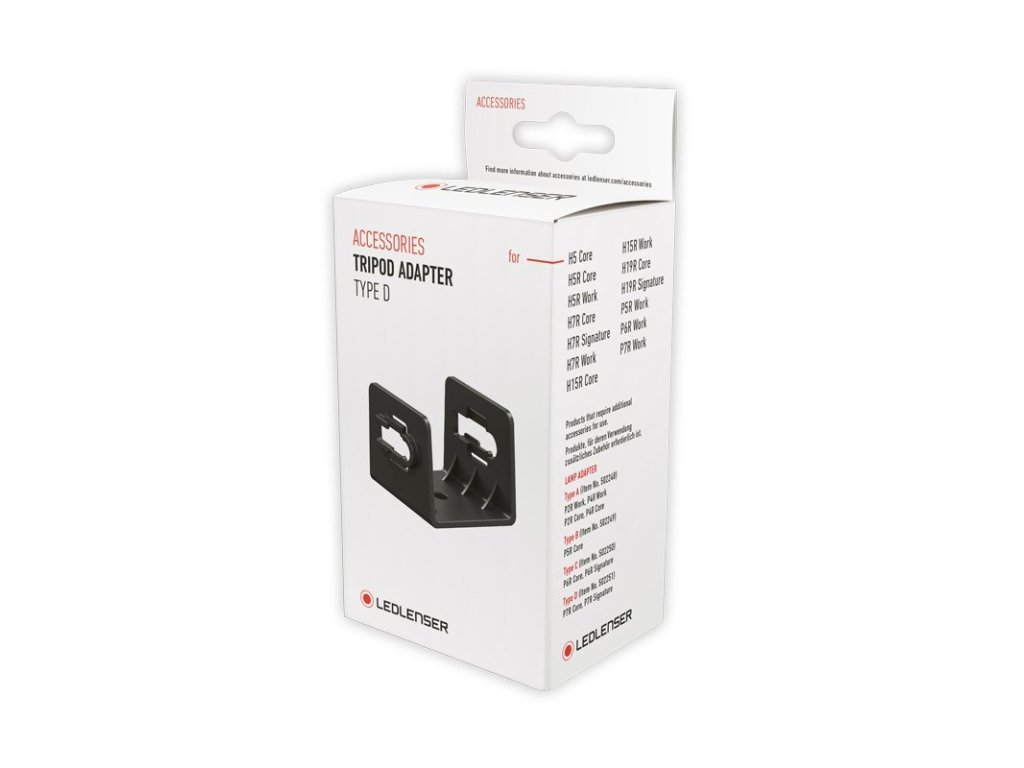 Ledlenser adapter For tripod type D