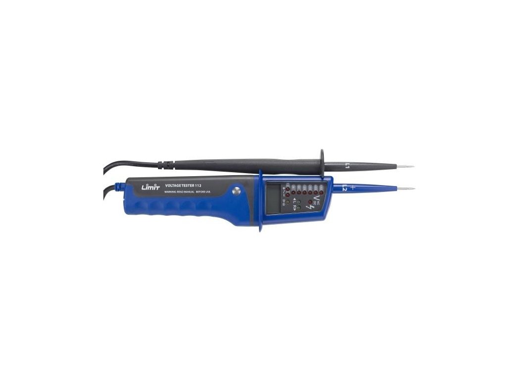 Limit voltage tester with display