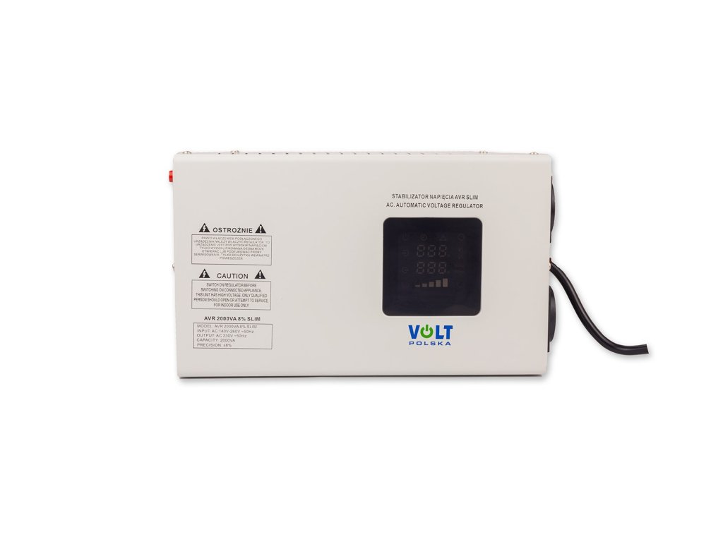 Voltage Stabilizer AVR 2000VA 8% SLIM