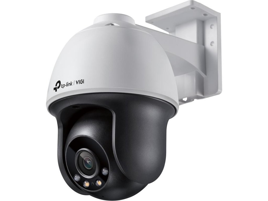 TP-LINK | VIGI 4MP Outdoor Full-Color Pan Tilt Network Camera | VIGI C540 | month(s) | Dome | 4 MP | 4 mm | IP66 | H.265+/H.265/H.264+/H.264 | MicroSD