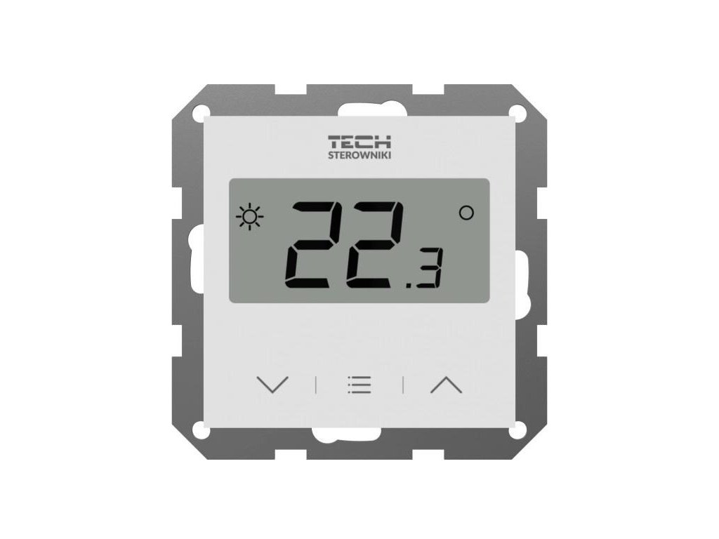 Wired Dual Stage Room Thermostat White F-2Z version 1 by Tech