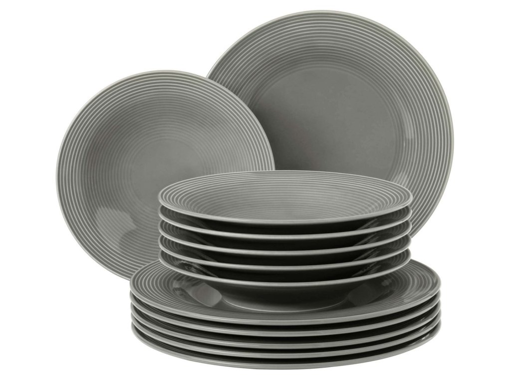 SELTMANN BEAT COLOR GLAZE dinnerware set for 6 people