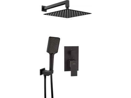 Concealed shower set