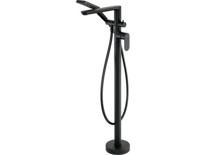 Freestanding bathtub mixer with shower set