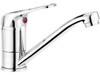 Basin mixer with swivel spout