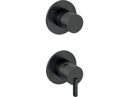 Concealed shower mixer with shower switch