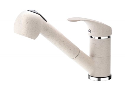 Kitchen faucet with pull-out spout