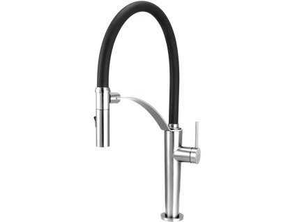 Kitchen faucet with flexible spout - 2 types of spray