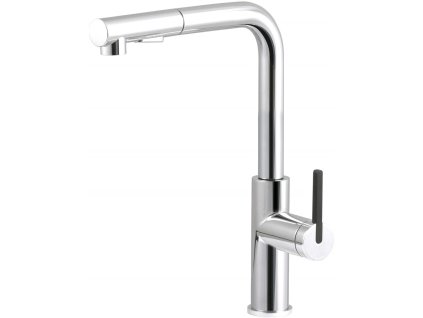 Kitchen faucet with pull-out spout