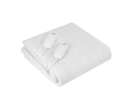 Mesko MS 7420 elektrická deka/polštář Elektrický ohřívač postele 2x 60 W Bílá, Polyester