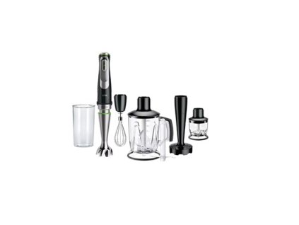 Braun MultiQuick 9 MQ 9147X 0,6 l Ponorný mixér 1200 W Černá, Nerezová ocel