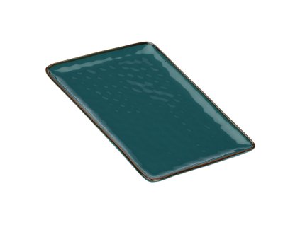 Concerto Ottanio Rectangular Tray - Blue-Green, 36 x 26.5 cm