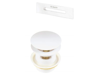 Bathtub accessories set - stopper and overflow