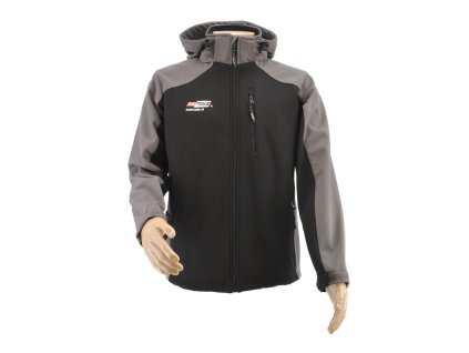 AWTOOLS SOFTSHELL JACKET SWEATSHIRT T4/ GREY-BLACK/ M