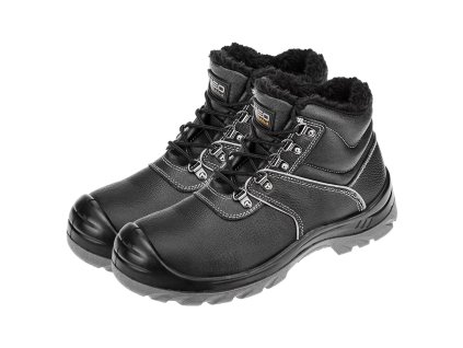 Work ankle boots insulated S3 SRC, steel toe cap and penetration-resistant insert, size 42