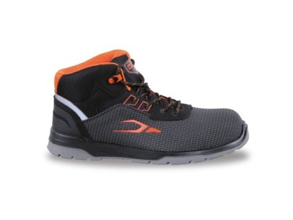 Work boots made from technical fabric, size 40