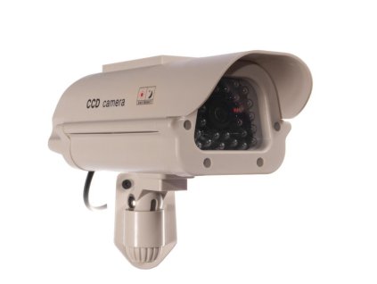 Dummy SOL1500 Camera Solar Flashing LED Sticker Free