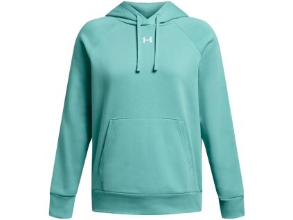 Under Armour Women's Rival Flecce Hoodie Mint 1379500 482