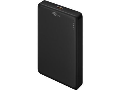 Goobay Magnetic Wireless Power Bank | 70183 | 10000 mAh | USB-C | Black