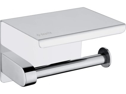 Wall toilet paper holder - with shelf
