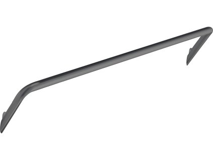 Wall towel rack