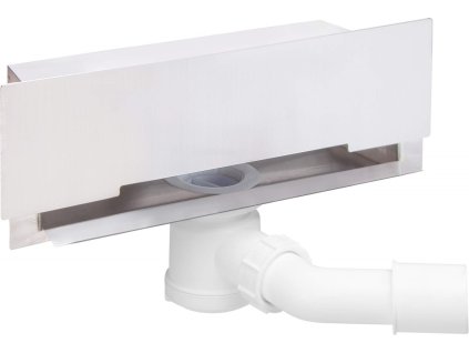Wall drain 30 cm - solid grate