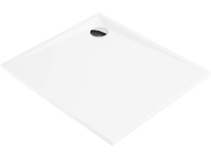 Rectangular acrylic shower tray 80x90 cm