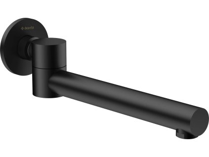Foldable bathtub spout - round