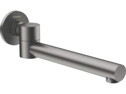 Foldable bathtub spout - round