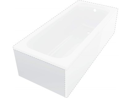 Prizma bathtub panel 180 cm - short side