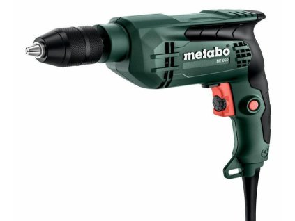 METABO. BE 650 650W 1-SPEED KEYLESS RELEASE CHUCK DRILL