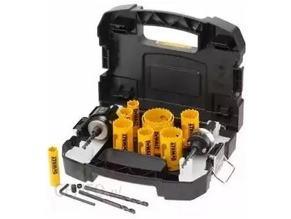 DEWALT HOLE SAW SET 12pcs. UNIVERSAL BIMETAL