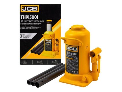 JCB hydraulic jack with a load capacity of 15T and a range of 280-508mm