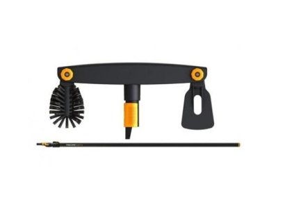 FISKARS GUTTER BRUSH WITH TELESCOPIC HANDLE