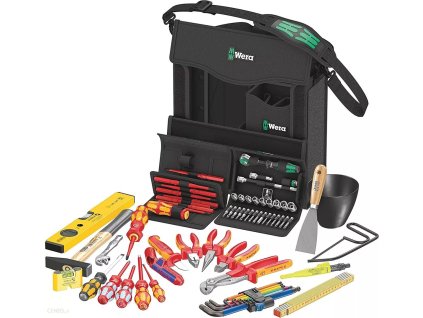 Electrician's toolset 2GO E 1, 73CZ includes a bag