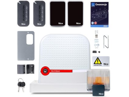 NICE ROBUS 600 HI-SPEED MyGO set for sliding gates