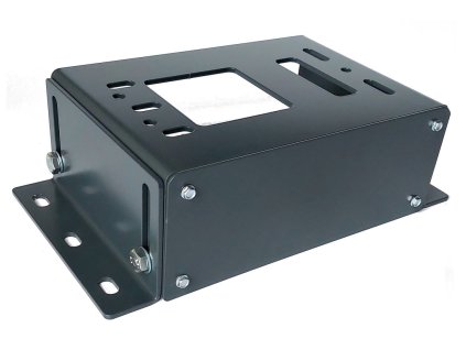 Mounting base 10,5-16cm ZINC PLATED RAL7016 for DEA LIVI, SOMFY ELIXO, BFT DEIMOS, ROGER M30 drives