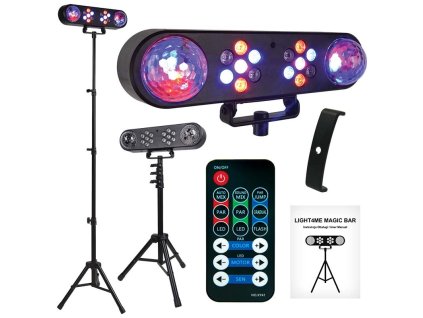LIGHT4ME MAGIC BAR disco ball LED PAR effect + stand