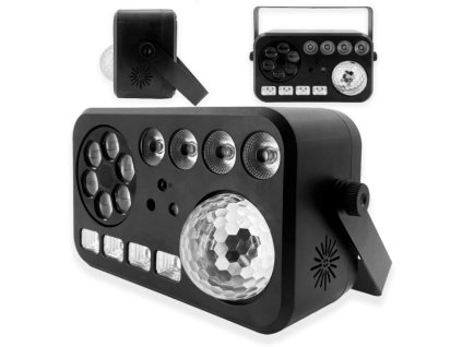 LIGHT4ME PARTY V multifeature lighting effect LED RGBW-UV 6