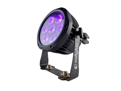 Lighting EVOLIGHTS GLACIER 7 LED PAR 7x10W RGBWA-UV IP65