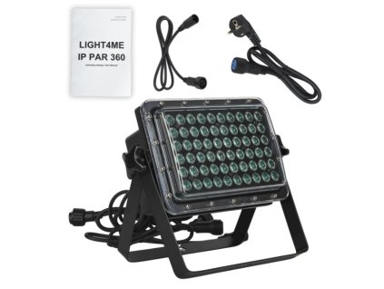 LIGHT4ME IP PAR 360 stage spotlight fresh effect