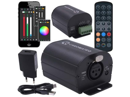 CHROMATEQ CLUB 512 DMX controller interface + remote control